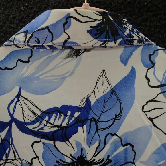 Sportelle Womens Light Wait Jacket Multi-Color Size 2X Cotton Blend Button Up - Picture 14 of 14